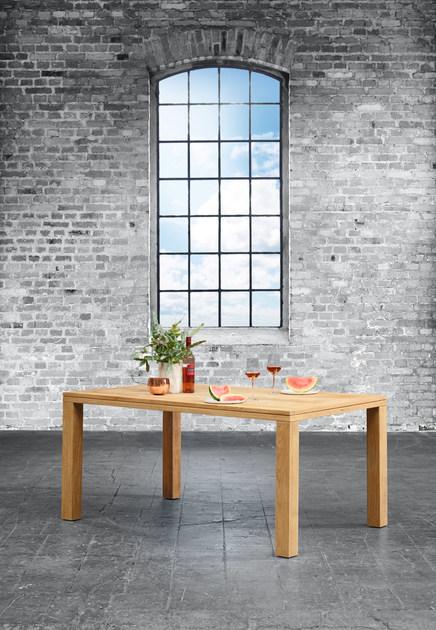 solpuri Прямоугольный обеденный стол из тика Cube sun-id-1358950 - Вид №6