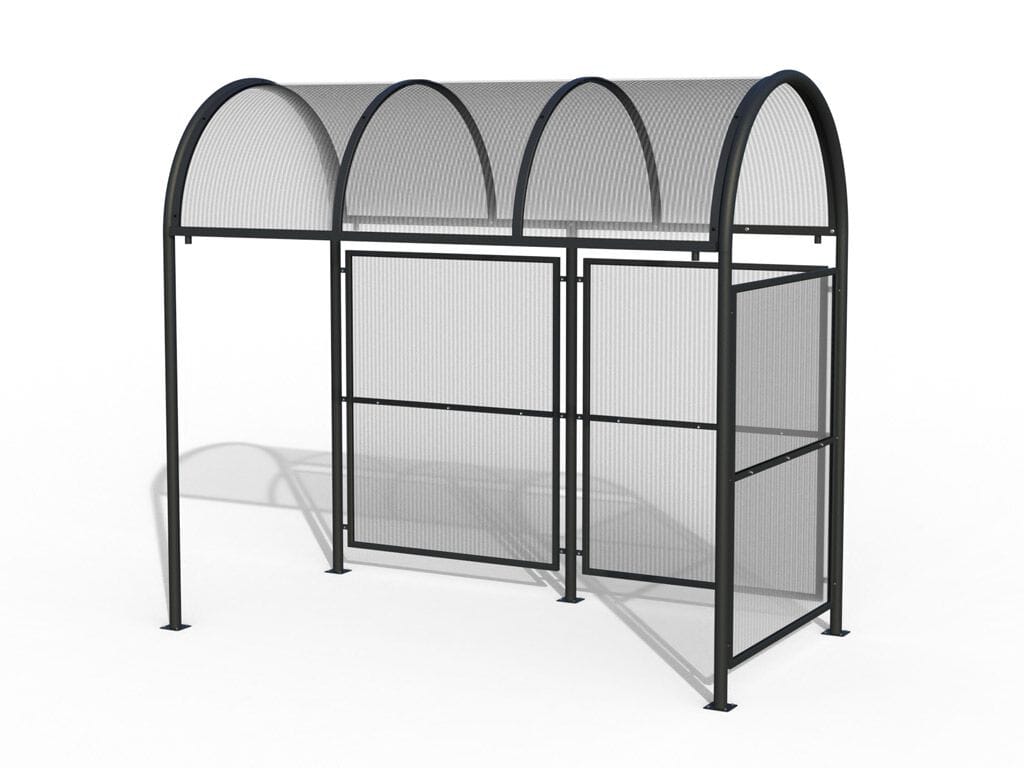 Стальной и поликарбонатный навес для автобусной остановки EUROCOMITALIA современная мебель ARCH-00144979