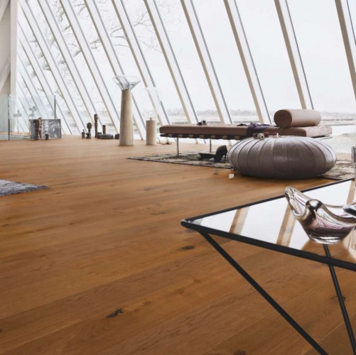 Паркетная доска Meister PD 400 Cottage Закопченый лайт 8307 Дуб Рустик с брашью (Текстурированная) 2200х180 мм 2300200026 - Вид №8