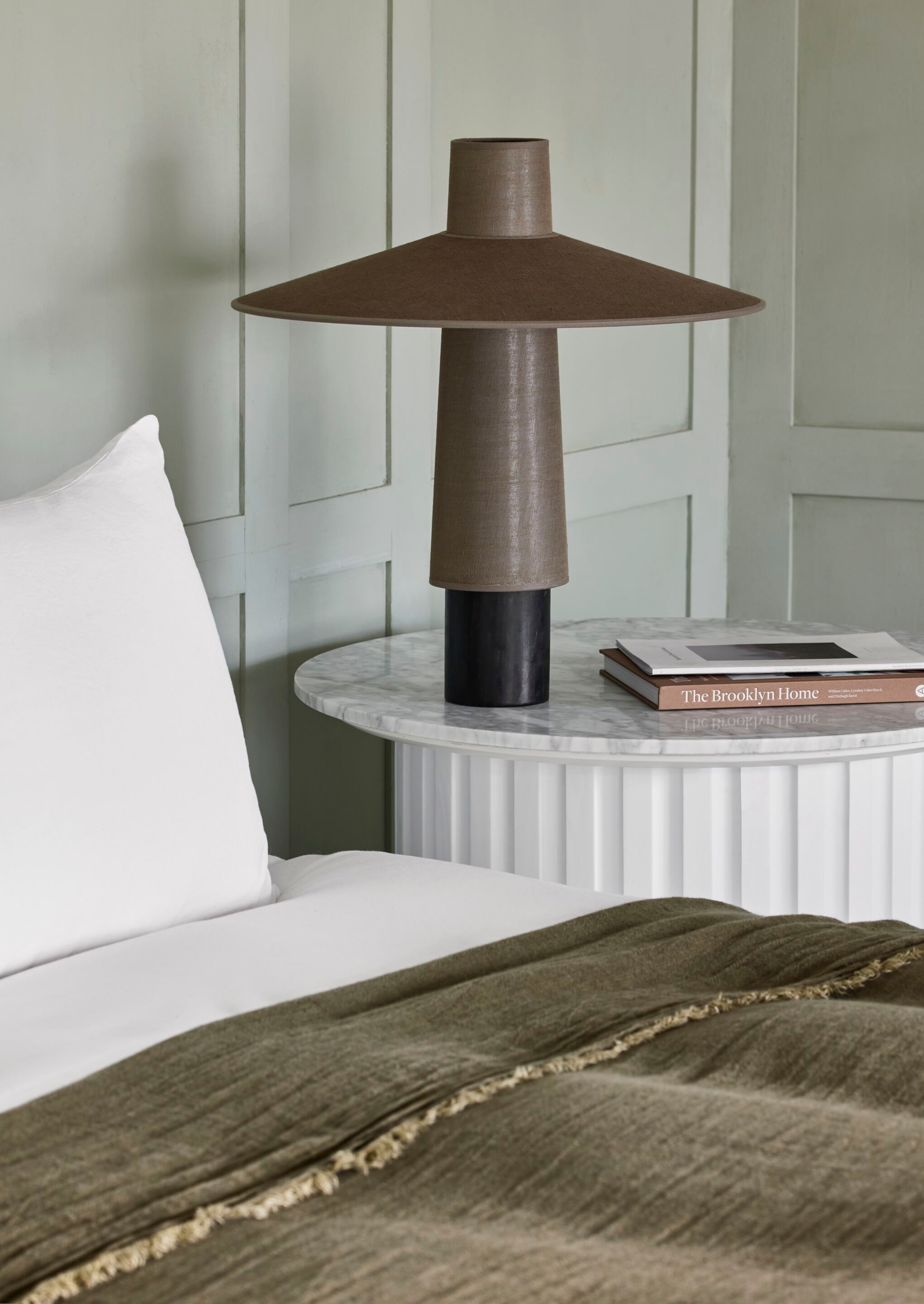 Льняная настольная лампа Forestier Thésée ARCH-00115520 - Вид №8