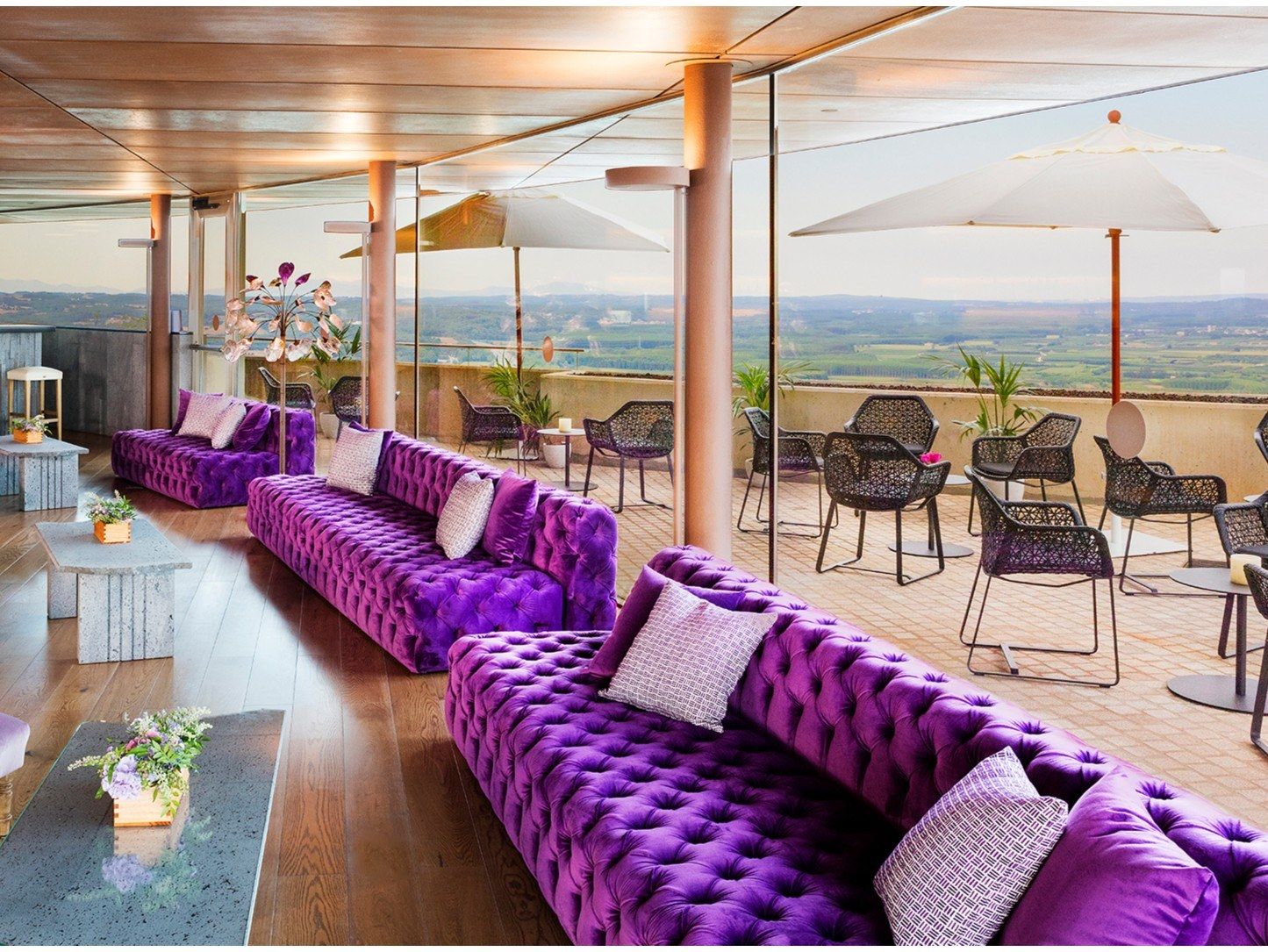 3-местный велюр capitonné диван CREARTE COLLECTIONS Capiton Contemporain ARCH-00097877 - Вид №4