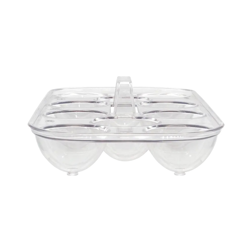 Контейнер для яиц KONSENSA 29.7x13.8x5.7 см пластик прозрачный STLM-2086270 - Вид №4