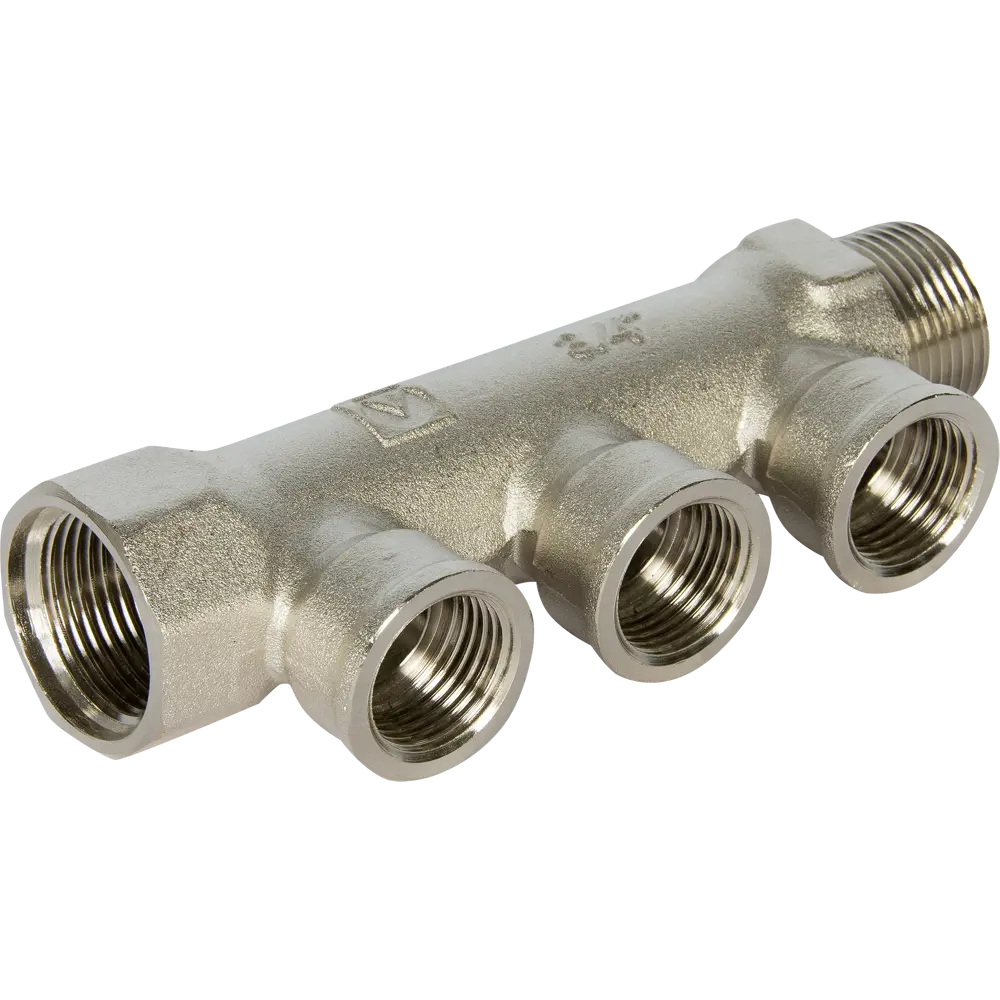 Коллектор с внутренней резьбой Valtec на 3 выхода 3/4"x1/2" VTc.550.N.0503 10489719 STLM-2139421 