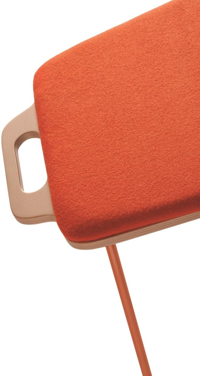 Capdell Табурет с высокими санками и встроенной подушкой Tic sun-id-1426744 - Вид №3