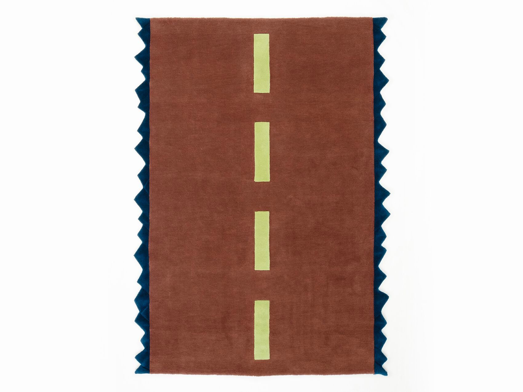 Шерстяной ковер ручной работы Poltronova шоссе ARCH-00133575 - Вид №9