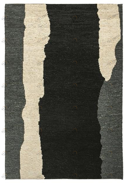 Toulemonde Bochart Прямоугольный коврик из конопли с рисунком The designers sun-id-1442025