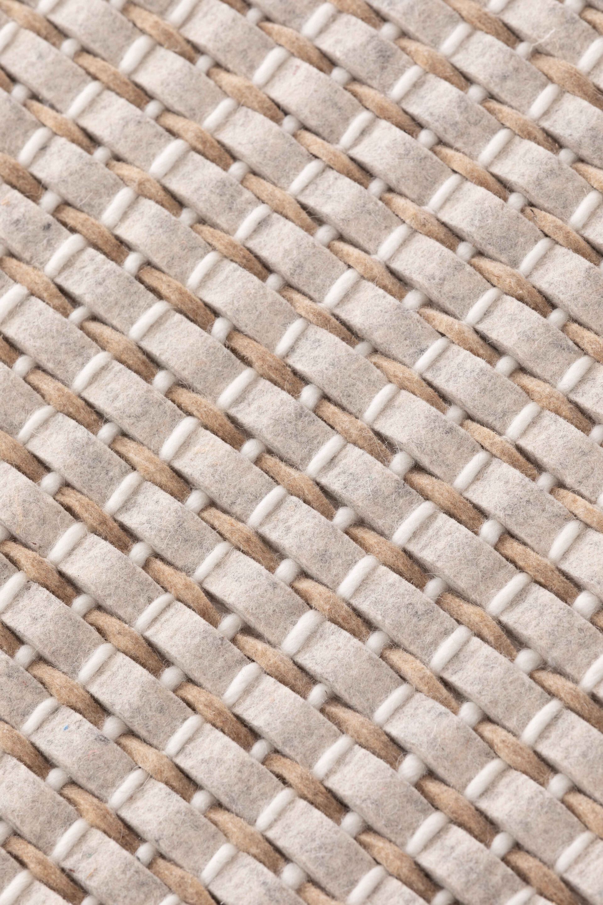 Шерстяной войлок прямоугольный ковер ручной работы GAN Tramas ARCH-00062531 - Вид №5