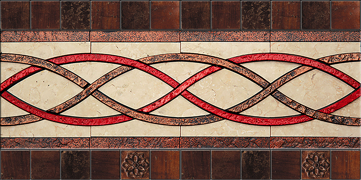 БОРДЮР ИЗ МРАМОРА EP-3 SKALINI ORNAMENTAL EP3 - Вид №1