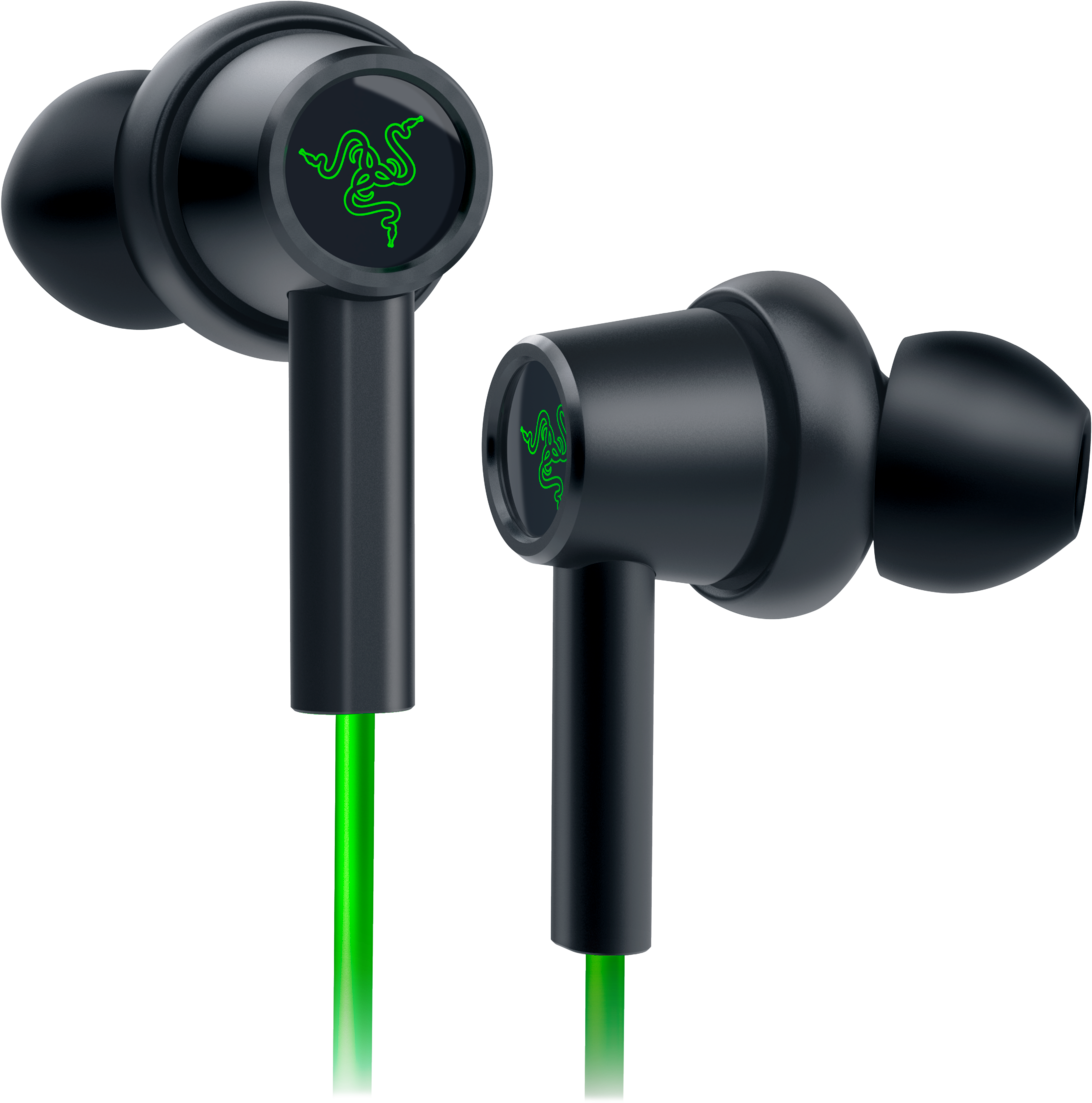 RZ12-03030300-R3M1 hammerhead duo console - green- wired in-ear headphones - frml packaging Razer Santreyd  - Вид №1