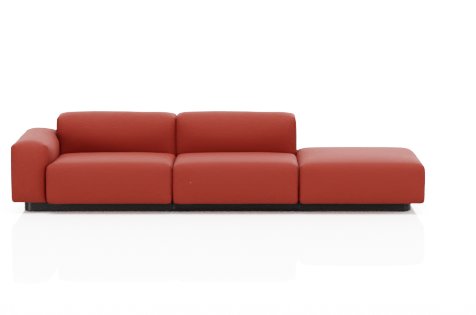 VITRA Мягкий модульный диван Трехместный, платформа Jasper Morrison, 2016 Vitraglobal sun-id-1986678