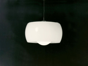 Стеклянный подвесной светильник