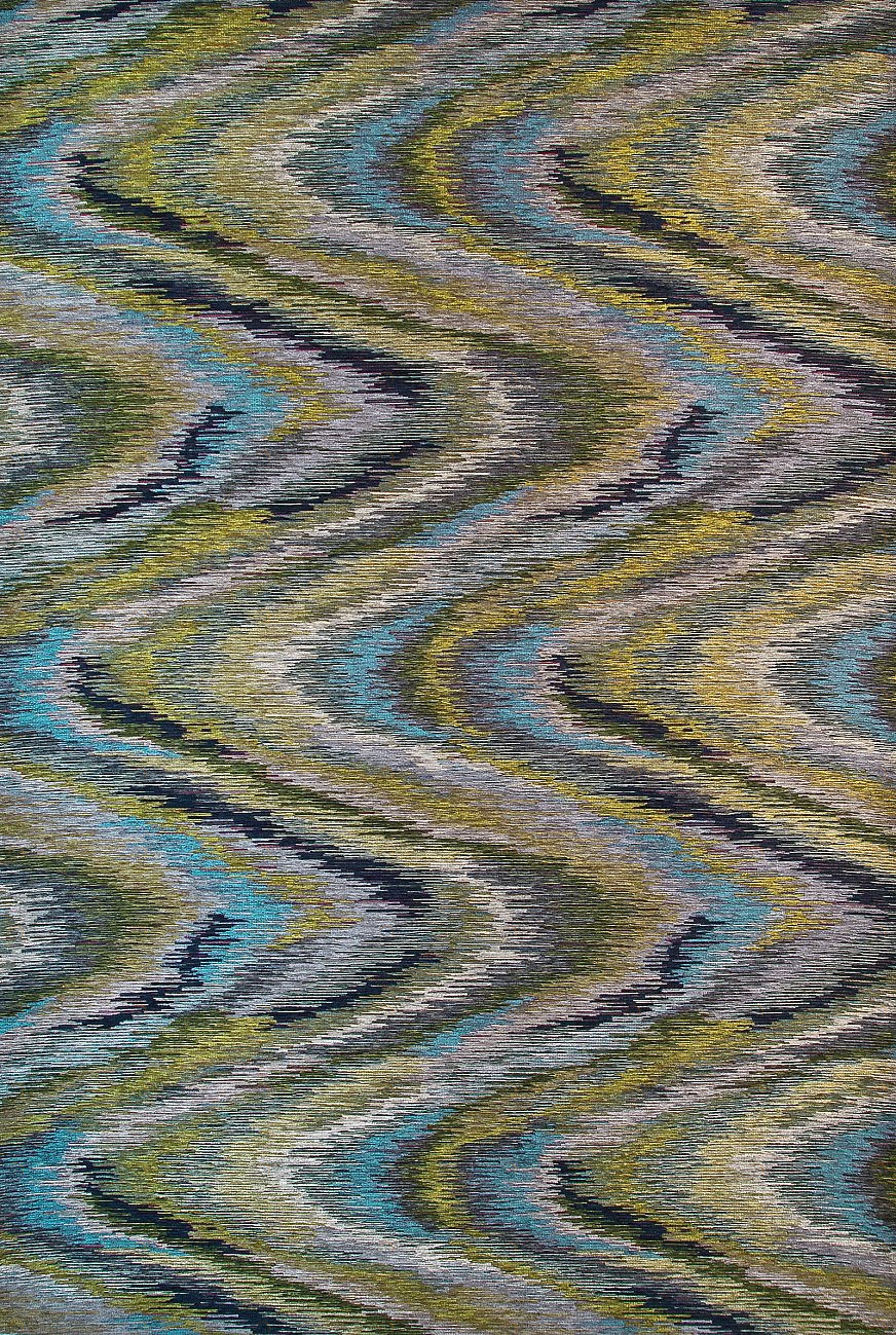 Ковер ALINA WAVE 200х290 ARBEN DECOR MAGIC ДИЗАЙНЕРСКИЕ, ALINA 321719 Серый;зеленый;разноцветный 