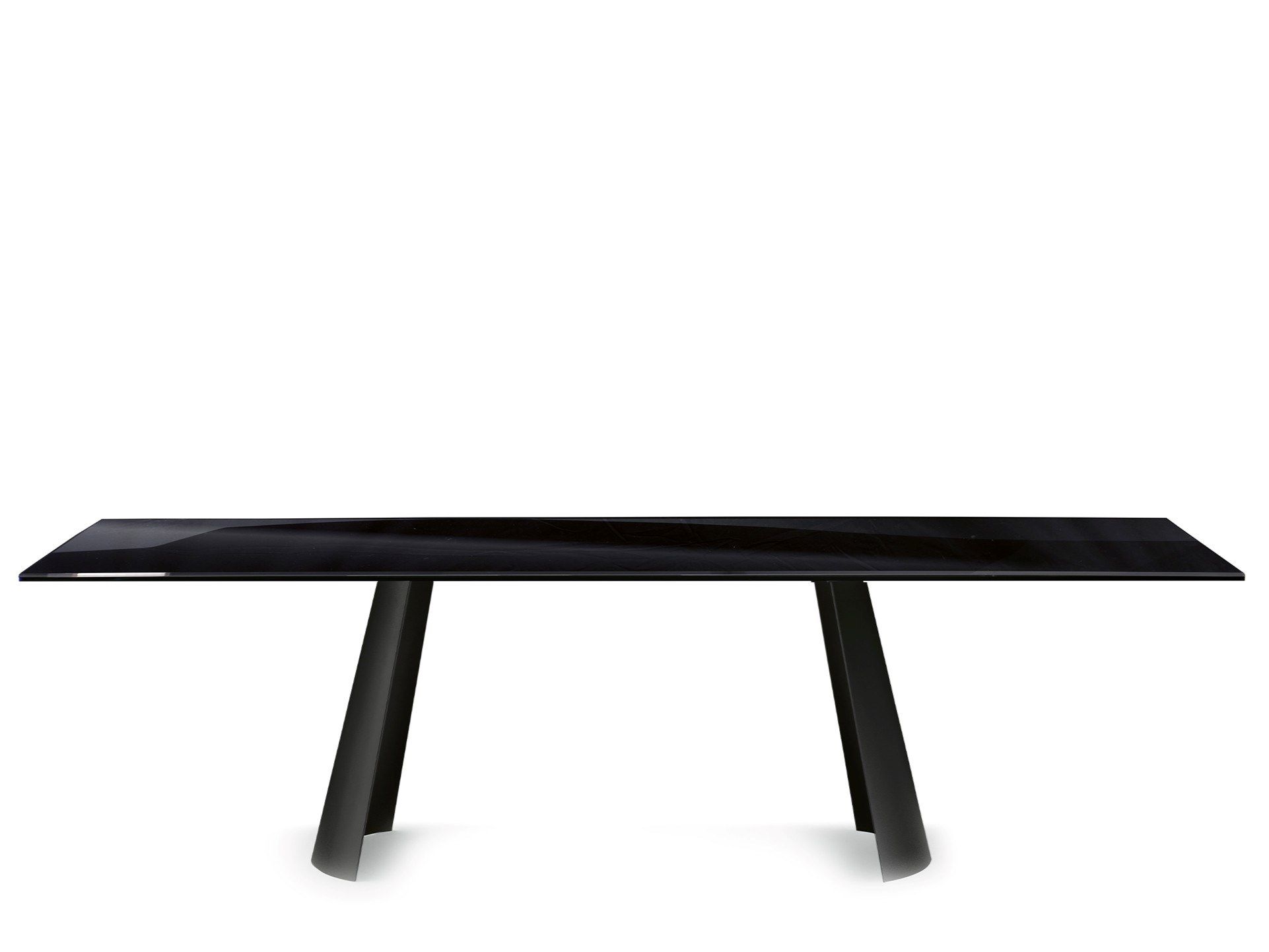 Прямоугольный Хрустальный стол с металлическим основанием EFORMA DORIAN ARCH-00053618