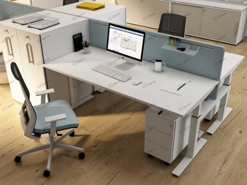 Bralco Прямоугольный стол из меламина Winglet sun-id-1477285