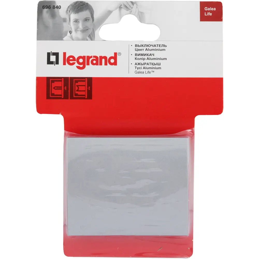 Выключатель Galea, Aluminium 11948040 STLM-2195678 legrand - Вид №5