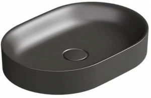 150AHZNS Накладная раковина на столешницу  овальная CERAMICA CATALANO