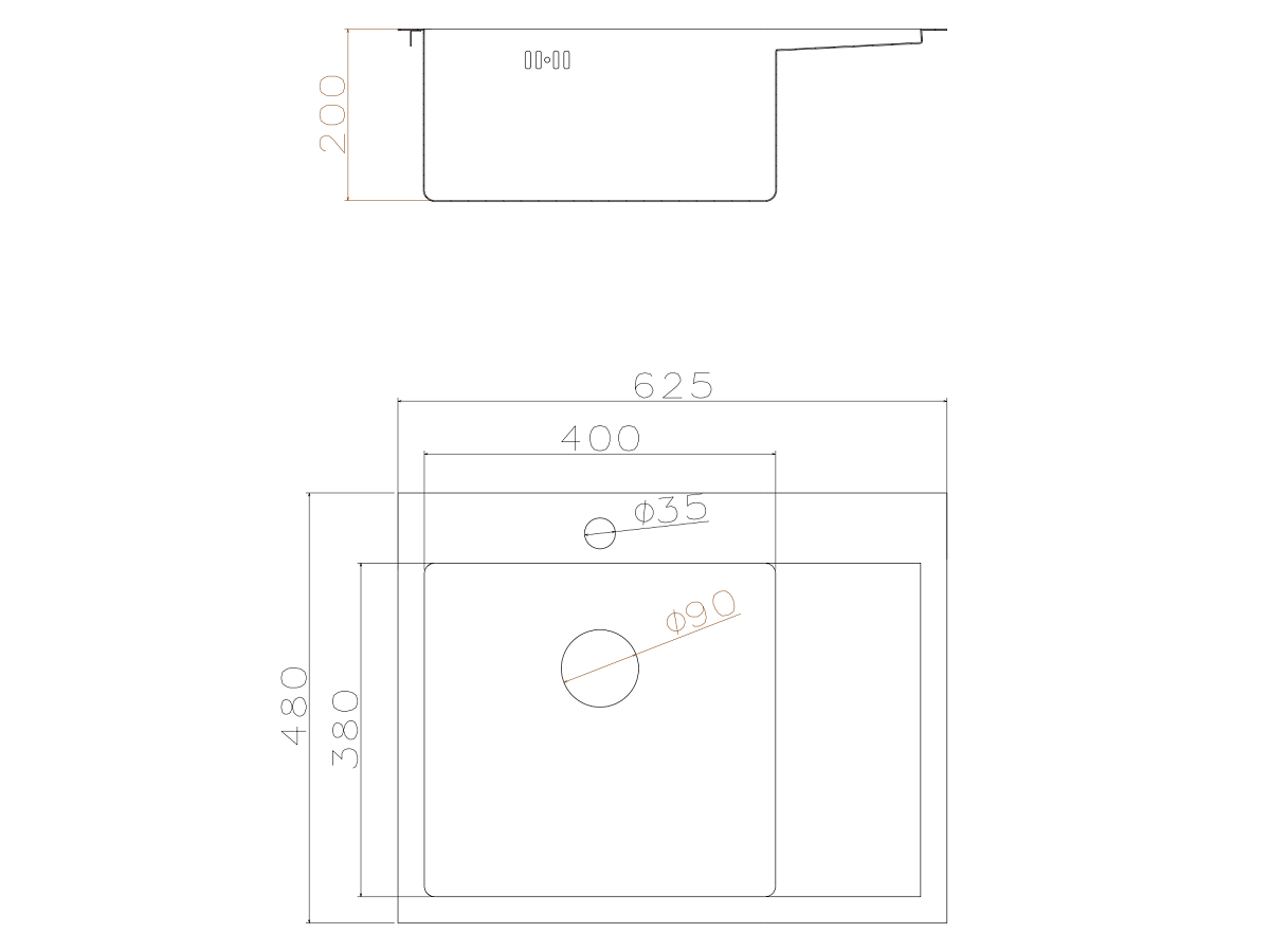 Мойка для кухни Fuse 615XR NAVAKO 13021 - Вид №2