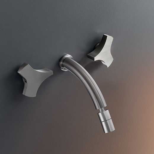 Настенный двойную ручку смеситель с регулируемым носиком L. 170 мм  ZIQ09 CEADESIGN  - Вид №1
