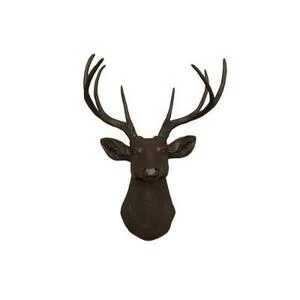 Голова декоративная «Олень» Yagoodza, шоколад/шоколад