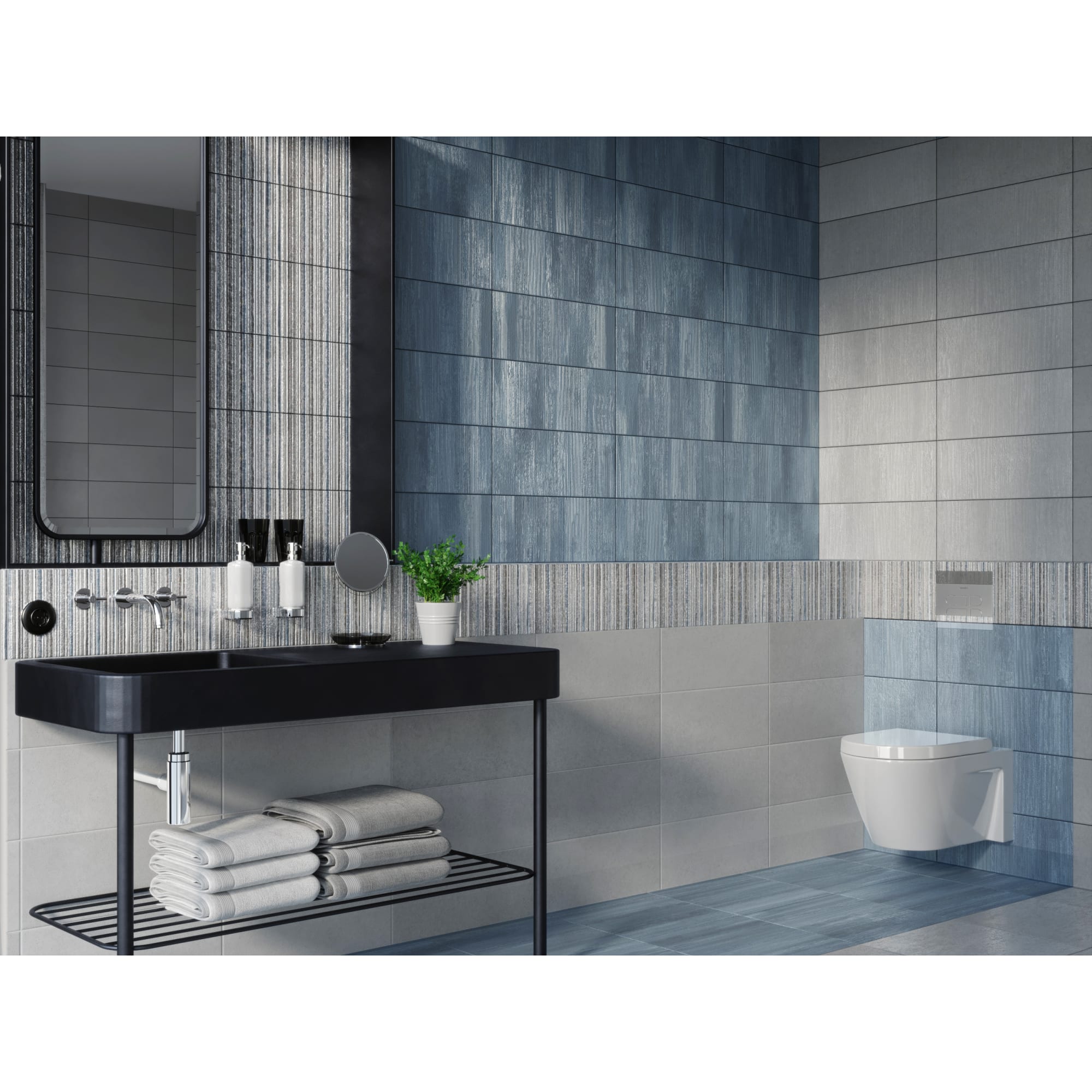 84789544 Декор настенный 20x50 разноцветный Mix&Live Santreyd  - Вид №4