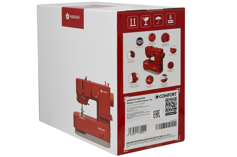 9062914 Швейная машина Comfort Sakura 120 STDN-0116370 - Вид №9