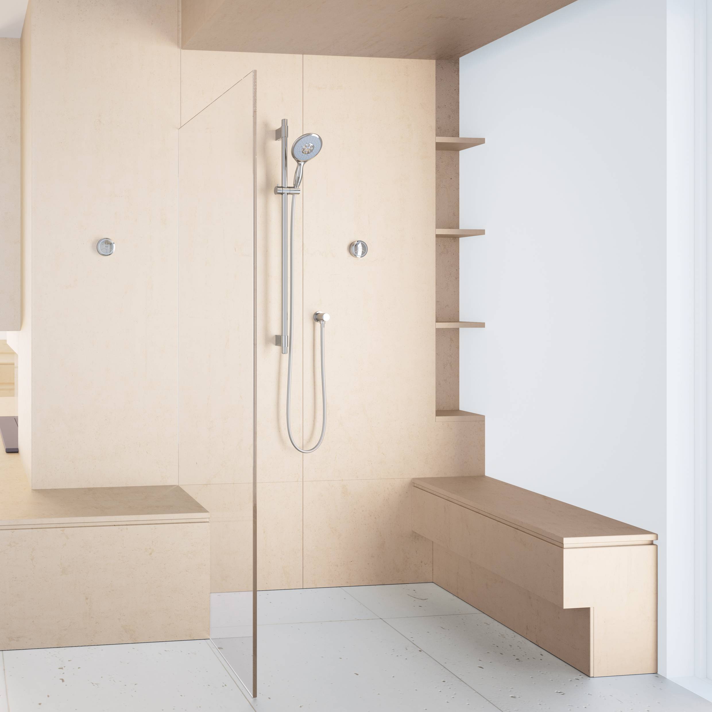 27745000 Душевой гарнитур Grohe Power&Soul Cosmopolitan хром - Вид №3