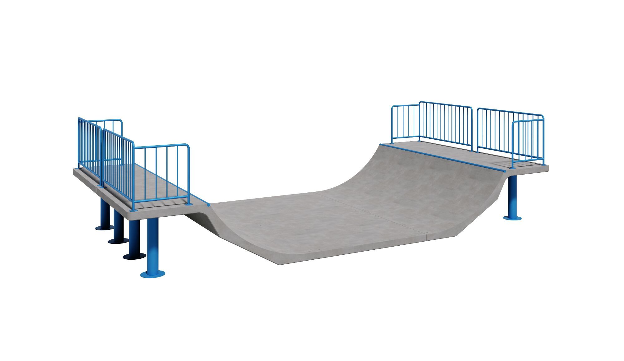 Бетонная спортивная рампа amop Suba Ramps ARCH-00035844 - Вид №4