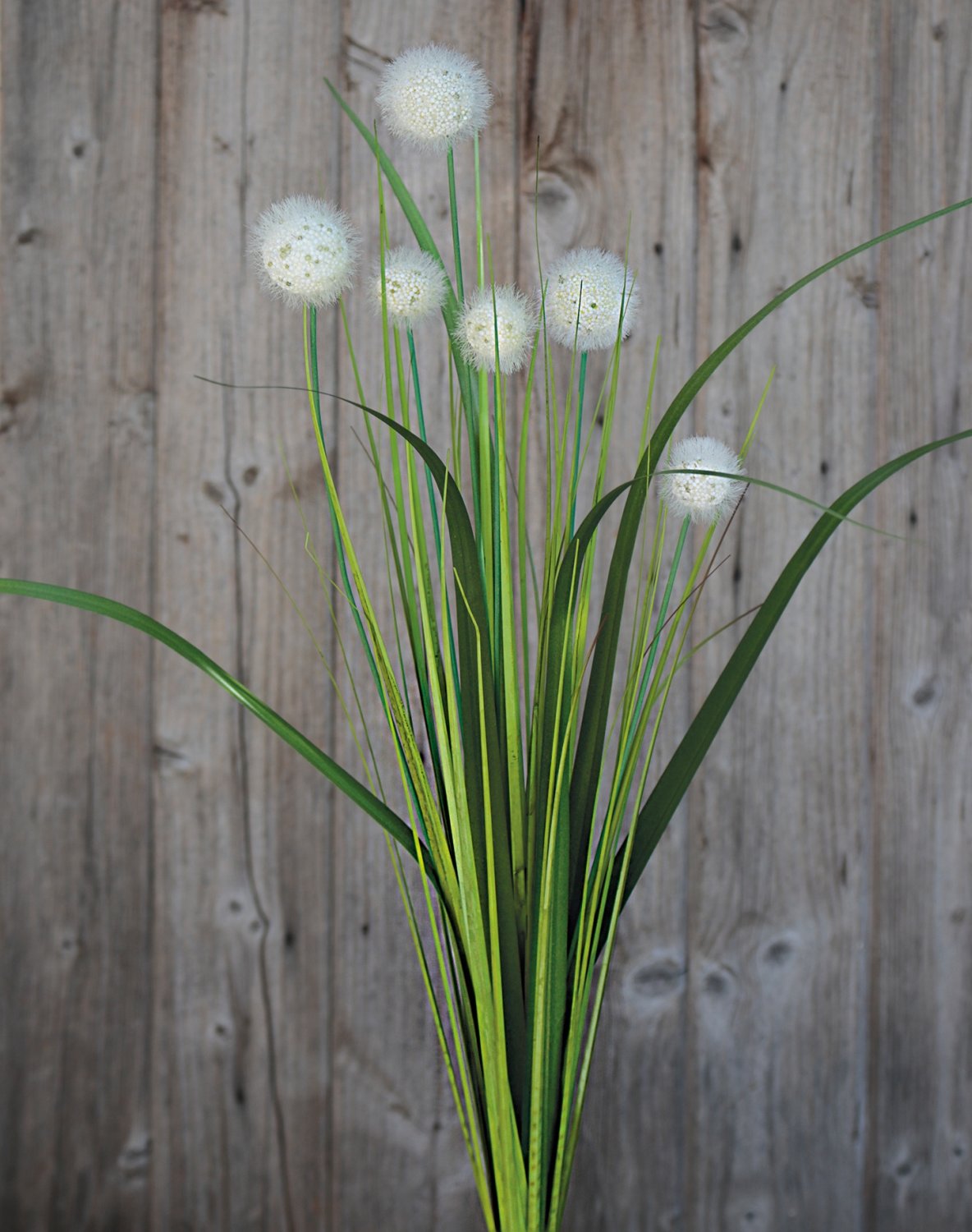 4945 807 a3 Мяч из искусственной травы, 75 см, зелено-белый H-andreas  - Вид №7