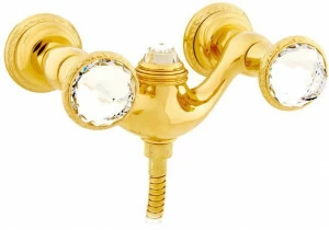 Bronces Mestre Смеситель для душа на 2 отверстия с кристаллами swarovski® Austral