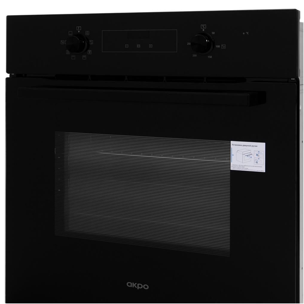 9104424 Электрический духовой шкаф AKPO PEA 7009SED05 BL черный STDN-0007743 - Вид №4