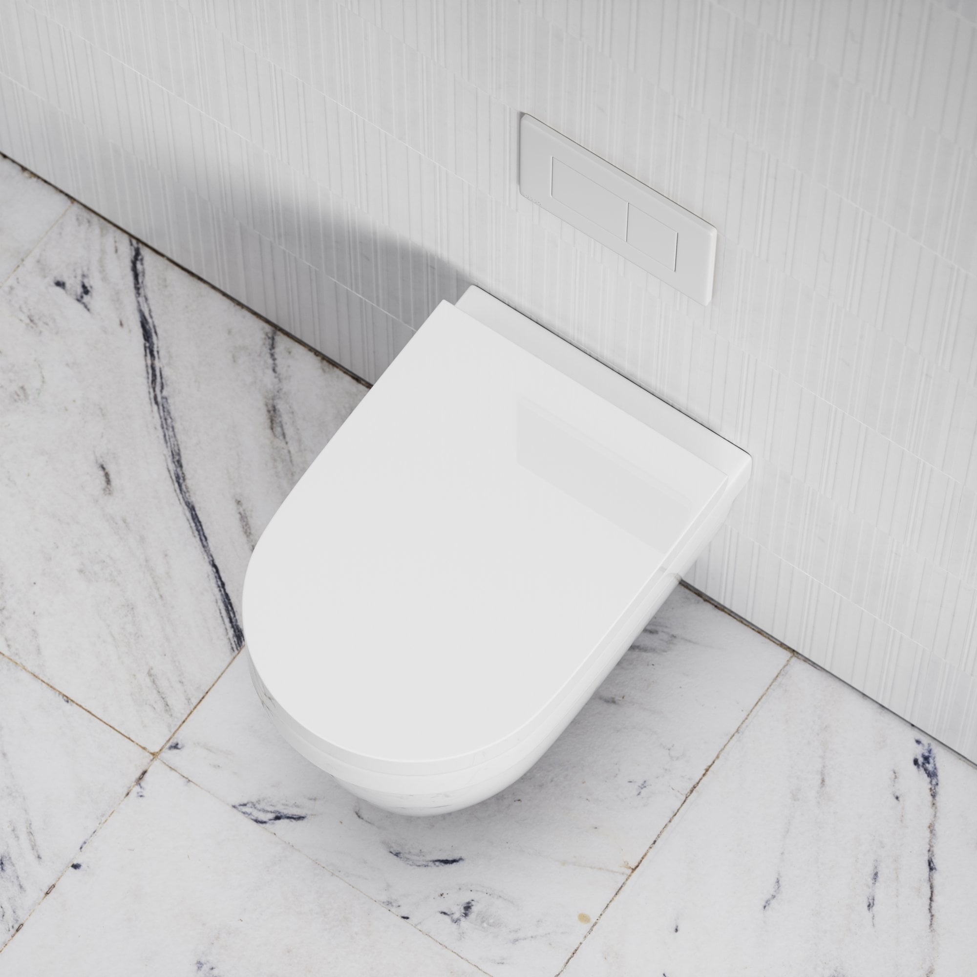 Керамический подвесной туалет без бриды LUSSO BERKELEY ARCH-00030463 - Вид №10