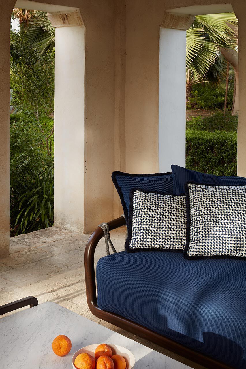 Низкий прямоугольный журнальный столик из каррарского мрамора Exteta Sunset ARCH-00043674 - Вид №7