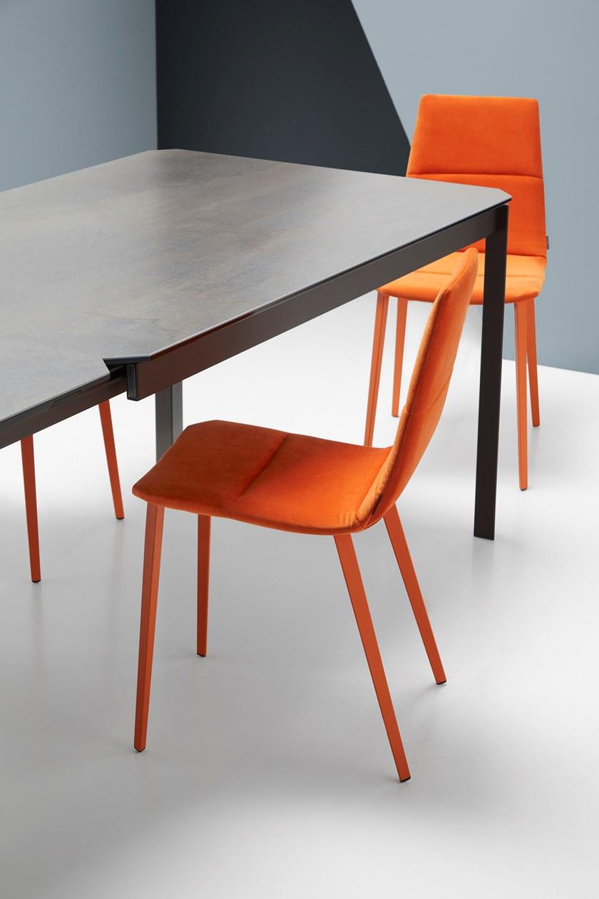 MOBLIBERICA Обеденный стол с керамической столешницей под дерево Salt sun-id-1379105 - Вид №3