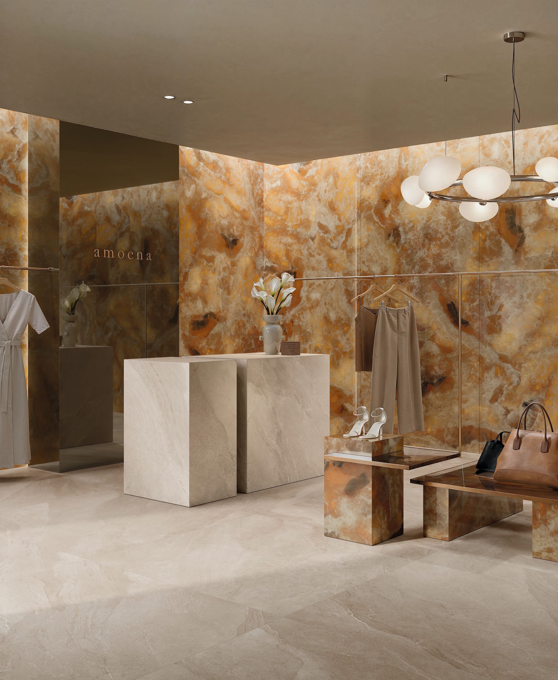 Пол / керамогранит с мраморным эффектом CERAMICA FONDOVALLE Infinito 2.0 ARCH-00075878 - Вид №2