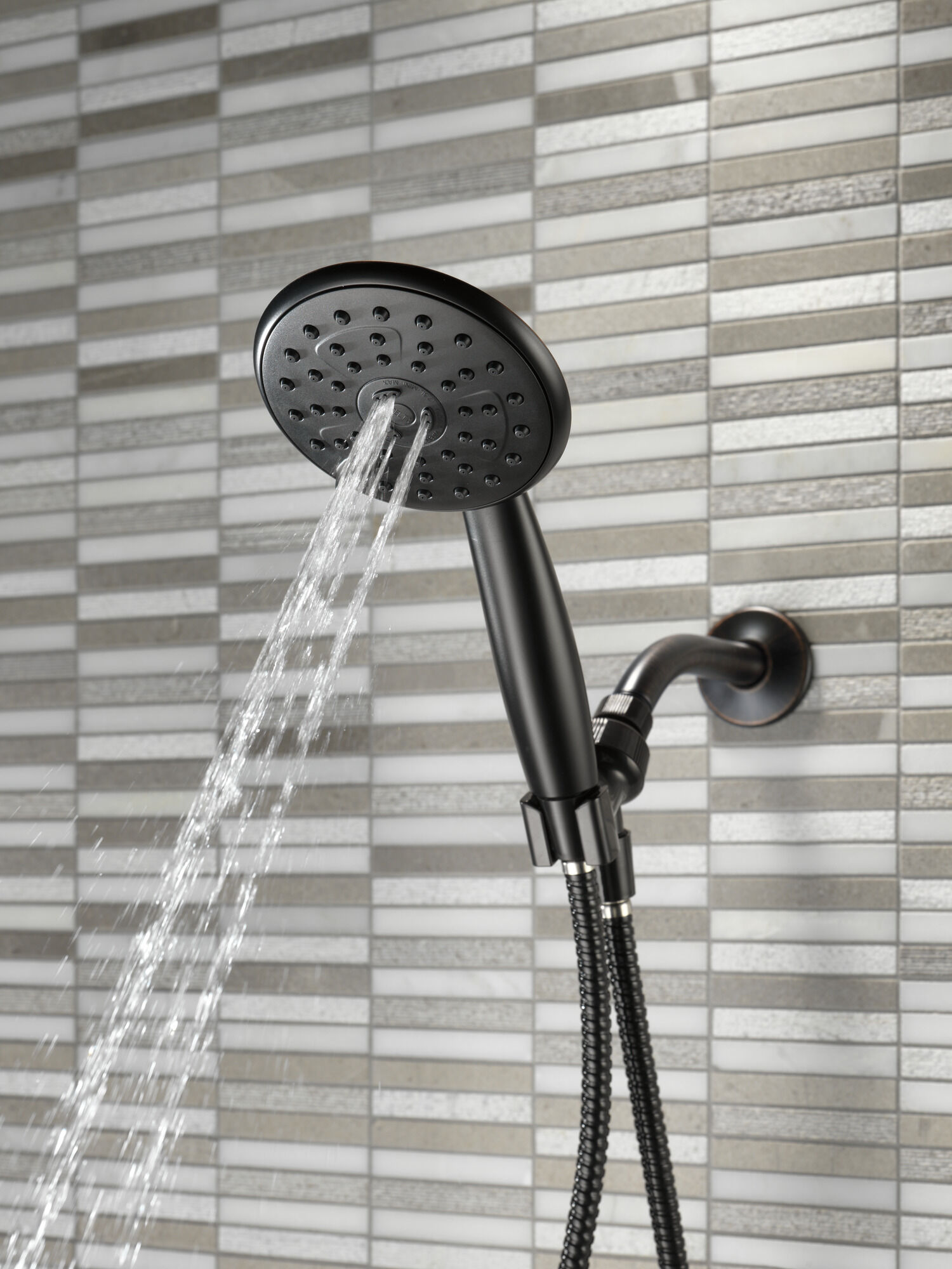 Ручной душ Porter с 3 настройками Delta Faucet 75532COB - Вид №2