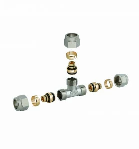 Carlo Poletti R46508Q Коленчатый фитинг 90° с внутренней резьбой для труб многослойных.