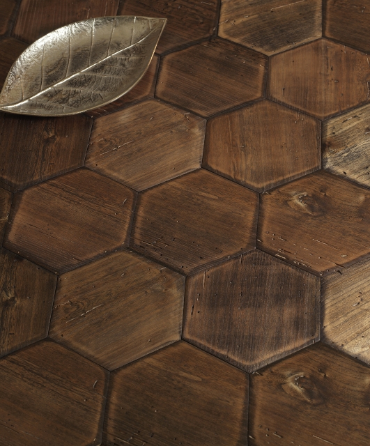 Es4 Tifernoit Вяз старый из досок строительных лесов Parquet - Вид №2