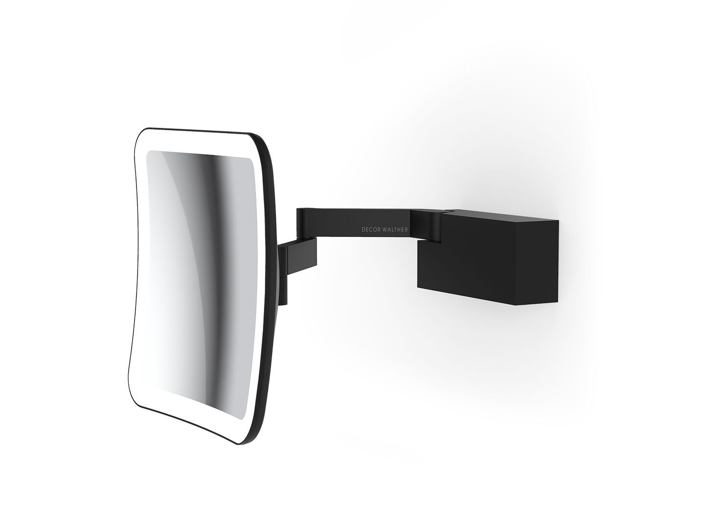 Квадратное зеркало для ванной комнаты со встроенным освещением Decor Walther VISION S 5X ARCH-00085727