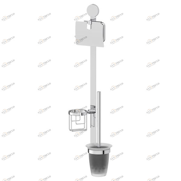 Штанга с 3-мя аксессуарами для туалета 72 cm Santreyd HAR 054