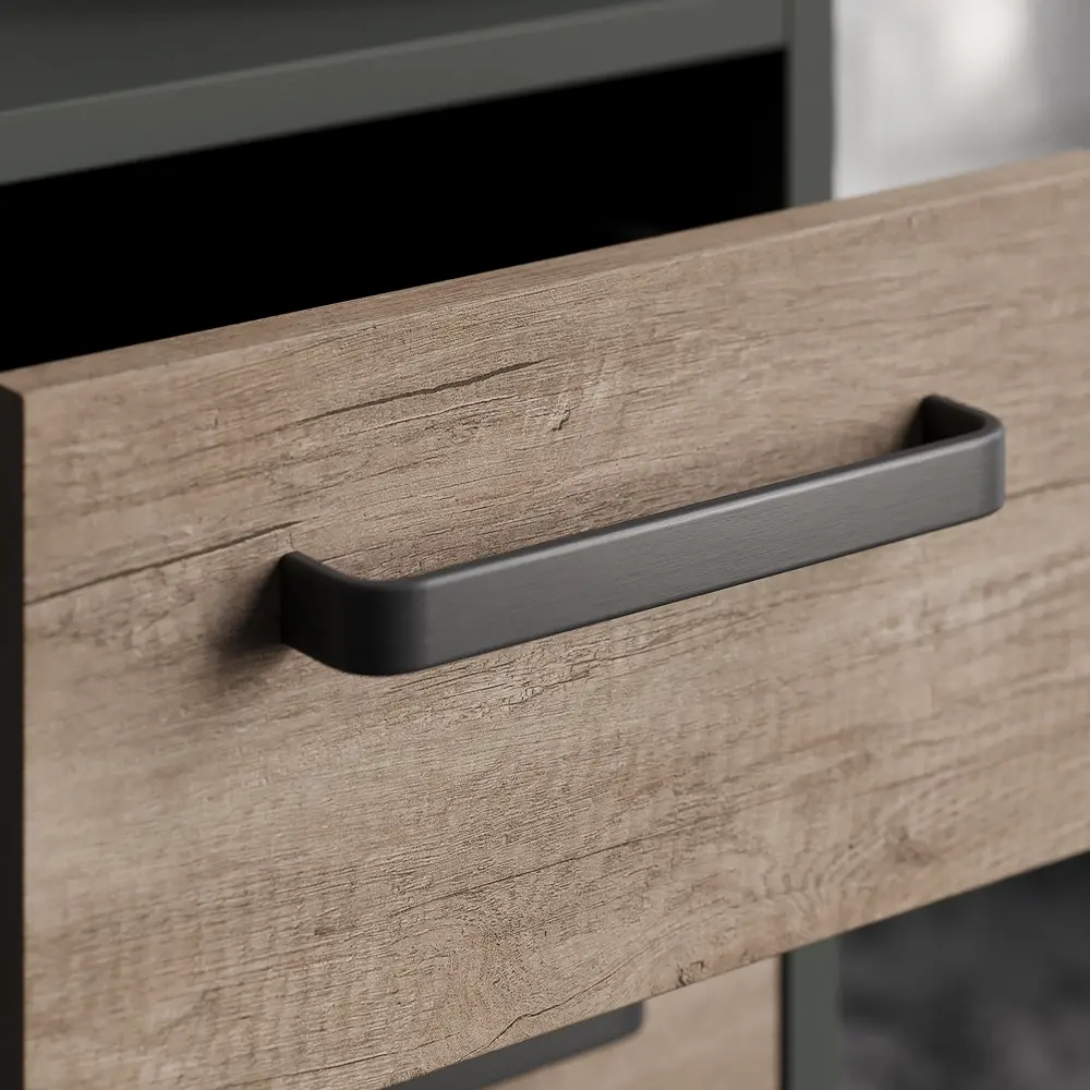 Стол письменный 110x75x50 см ЛДСП цвет графит/дуб каньон Santreyd STLM-2129753 - Вид №8