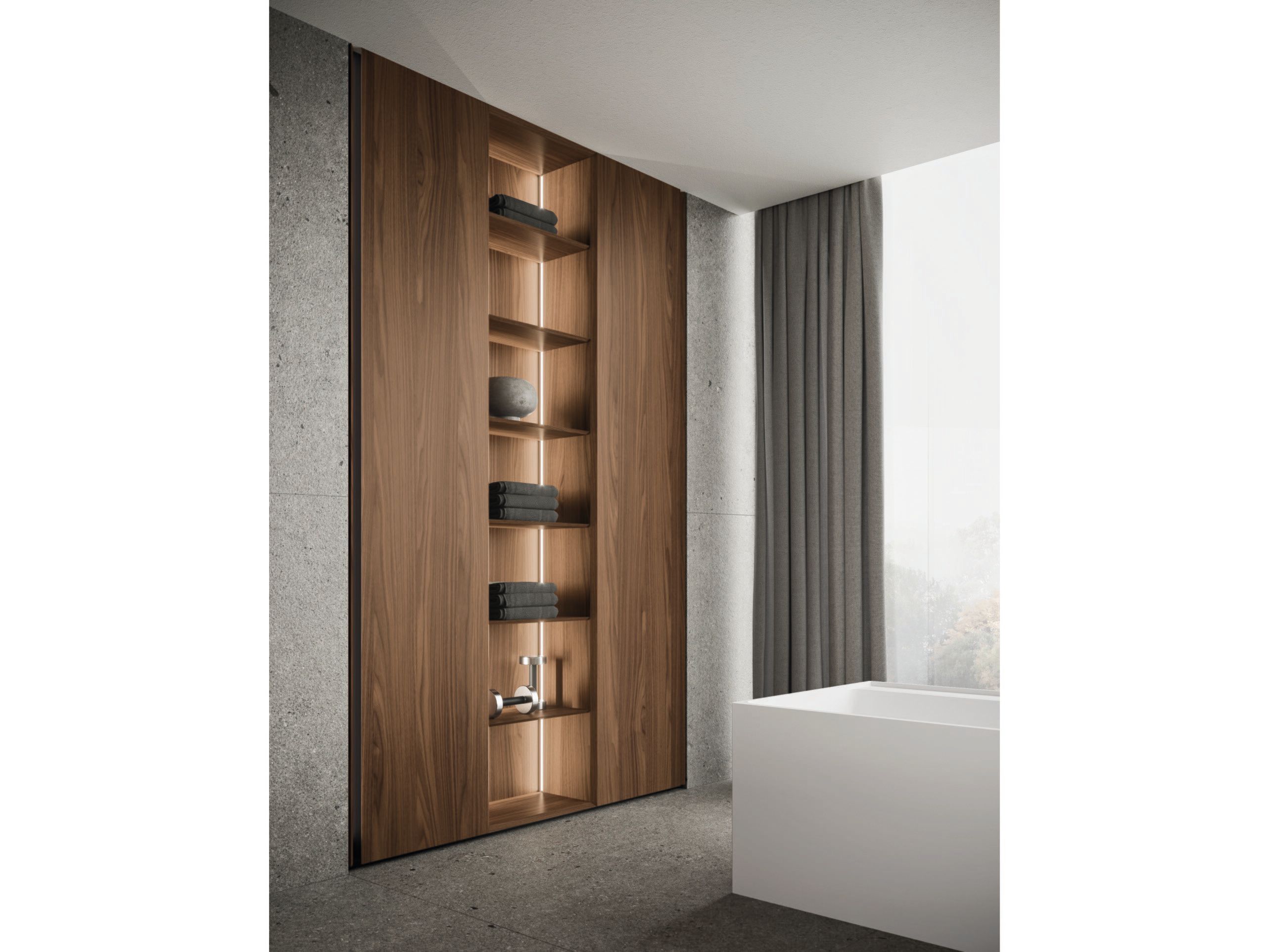 Полная мебель для ванной комнаты Noorth чистый ARCH-00134950 - Вид №2