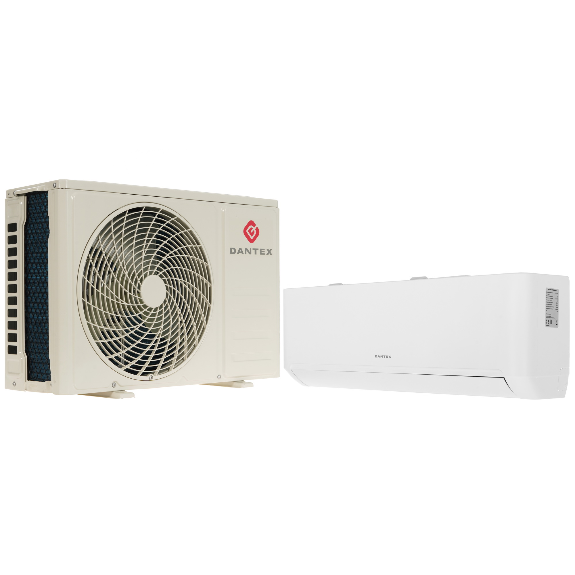 9986544 Кондиционер настенный сплит-система Dantex RK-07SAT/RK-07SATE белый STDN-0126898