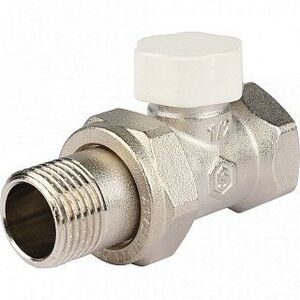 Клапан запорно-балансировочный прямой STOUT 1/2"