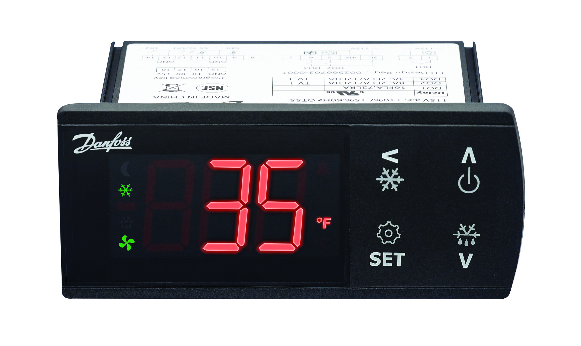 Danfoss ERC 21x ERC 213,Controller, RED LED, 240V 080G3294  - Вид №9
