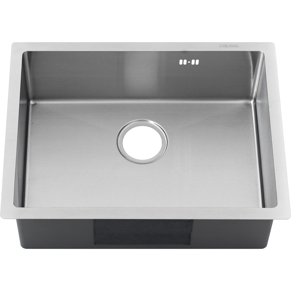 Мойка R5844H MELANA ProfLine 3,0/200 САТИН врезная прямоугольная MLN-R5844H - Вид №2