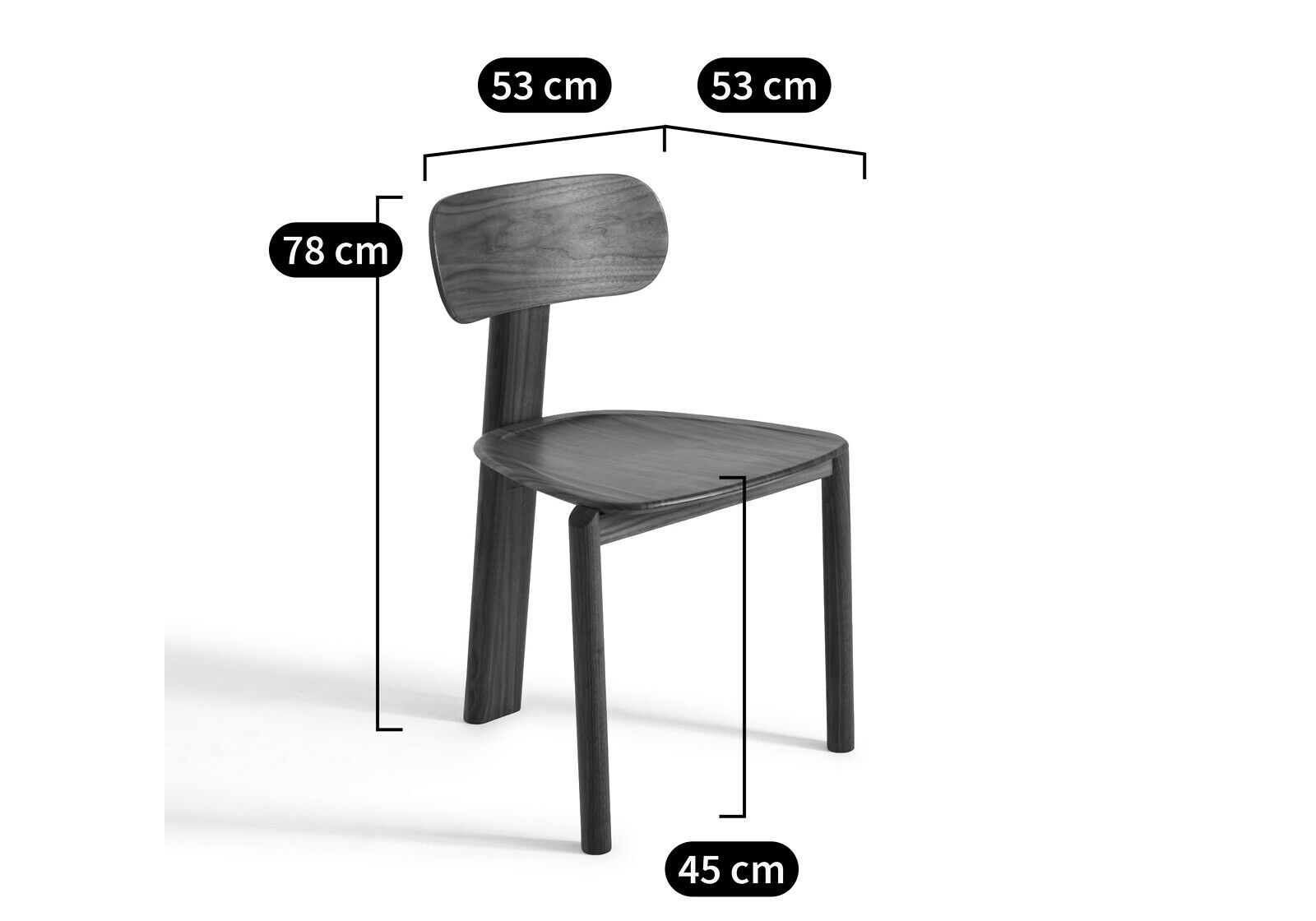 Дубовый стул AMPM Marais ARCH-00151229 - Вид №8