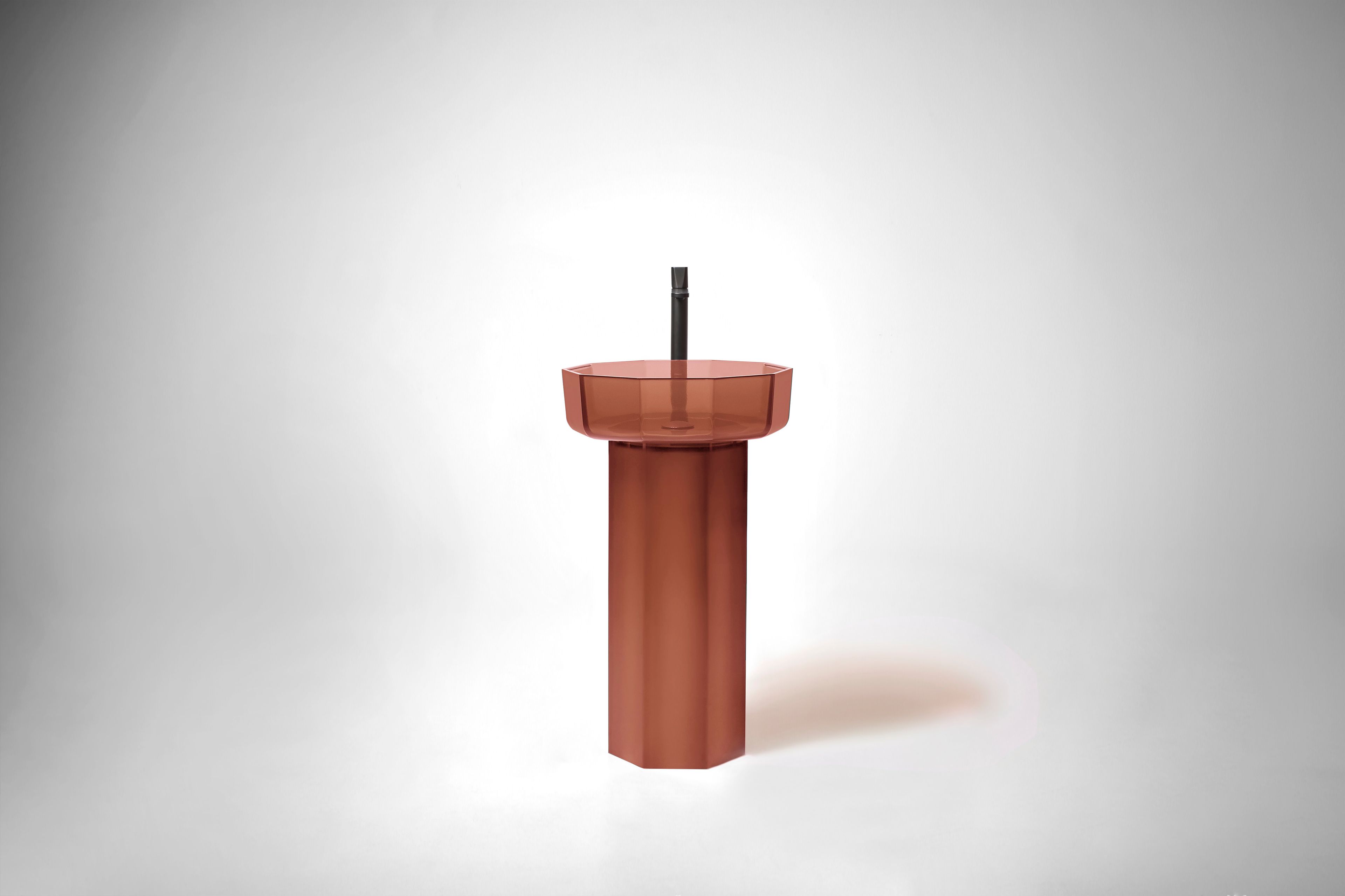 Отдельно стоящая раковина из Cristalmood® Antoniolupi OPALE ARCH-00151854 - Вид №12