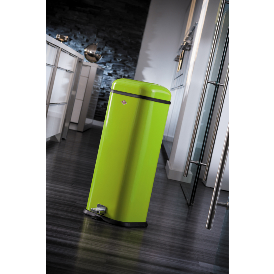 Бак для мусора с педалью Superboy, прямоугольный, 20 л, кремовый Wesco 13231223 - Вид №1