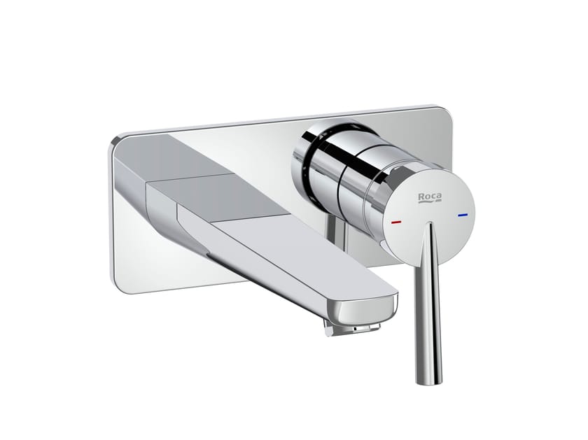 Латунный настенный смеситель для раковины с 2 отверстиями Roca Pals ARCH-00138881