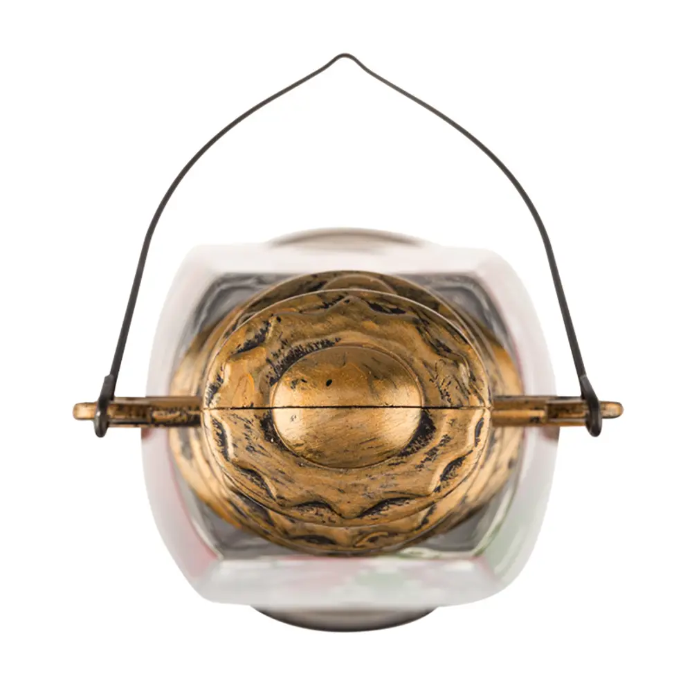 82720365 Фонарь "Санта Клаус" 17x15.5x28 см пластик черный STLM-1401565 Santreyd  - Вид №9